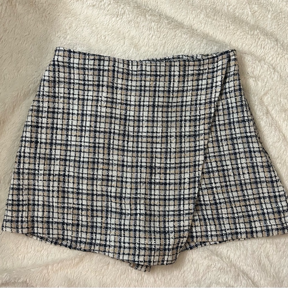 Abercrombie & Fitch Plaid Skort